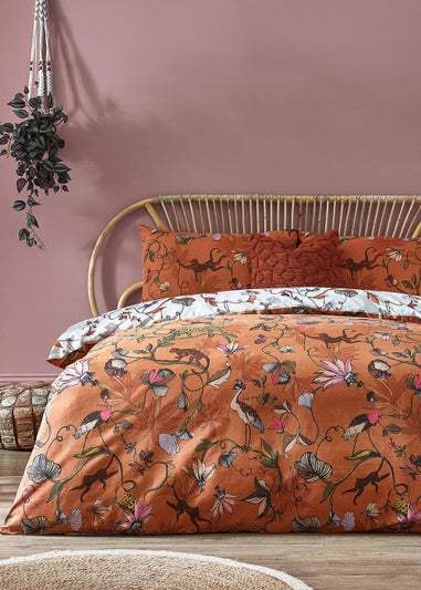 furn. Wildlings Tropical Duvet Cover