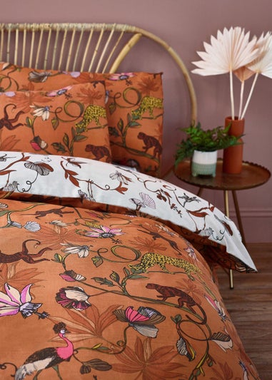 furn. Wildlings Tropical Duvet Cover