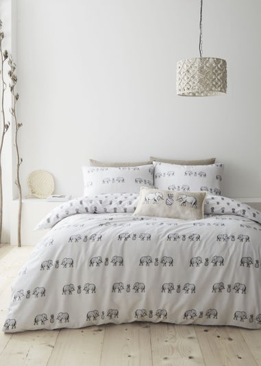 Pineapple Elephant Tembo Cotton Duvet Cover
