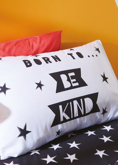 Born To Born To Be Kind Organic Cotton Duvet Cover