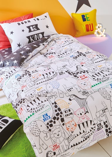 Born To Born To Be Kind Organic Cotton Duvet Cover