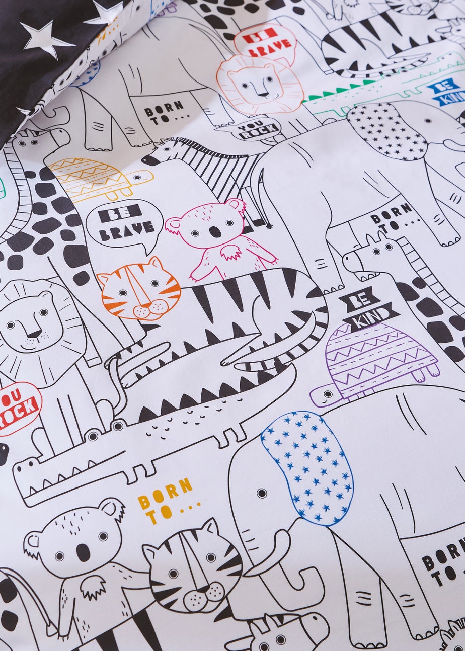 Born To Born To Be Kind Organic Cotton Duvet Cover