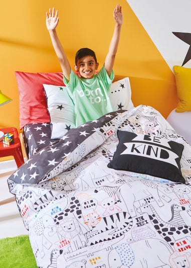 Born To Born To Be Kind Organic Cotton Duvet Cover