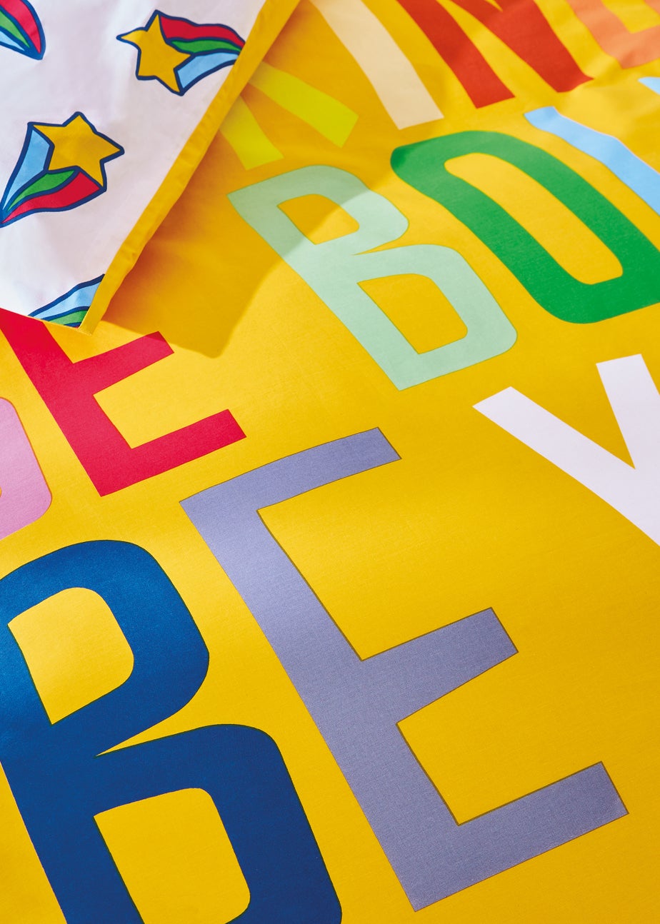 Born To Born To Be You Organic Cotton Duvet Cover