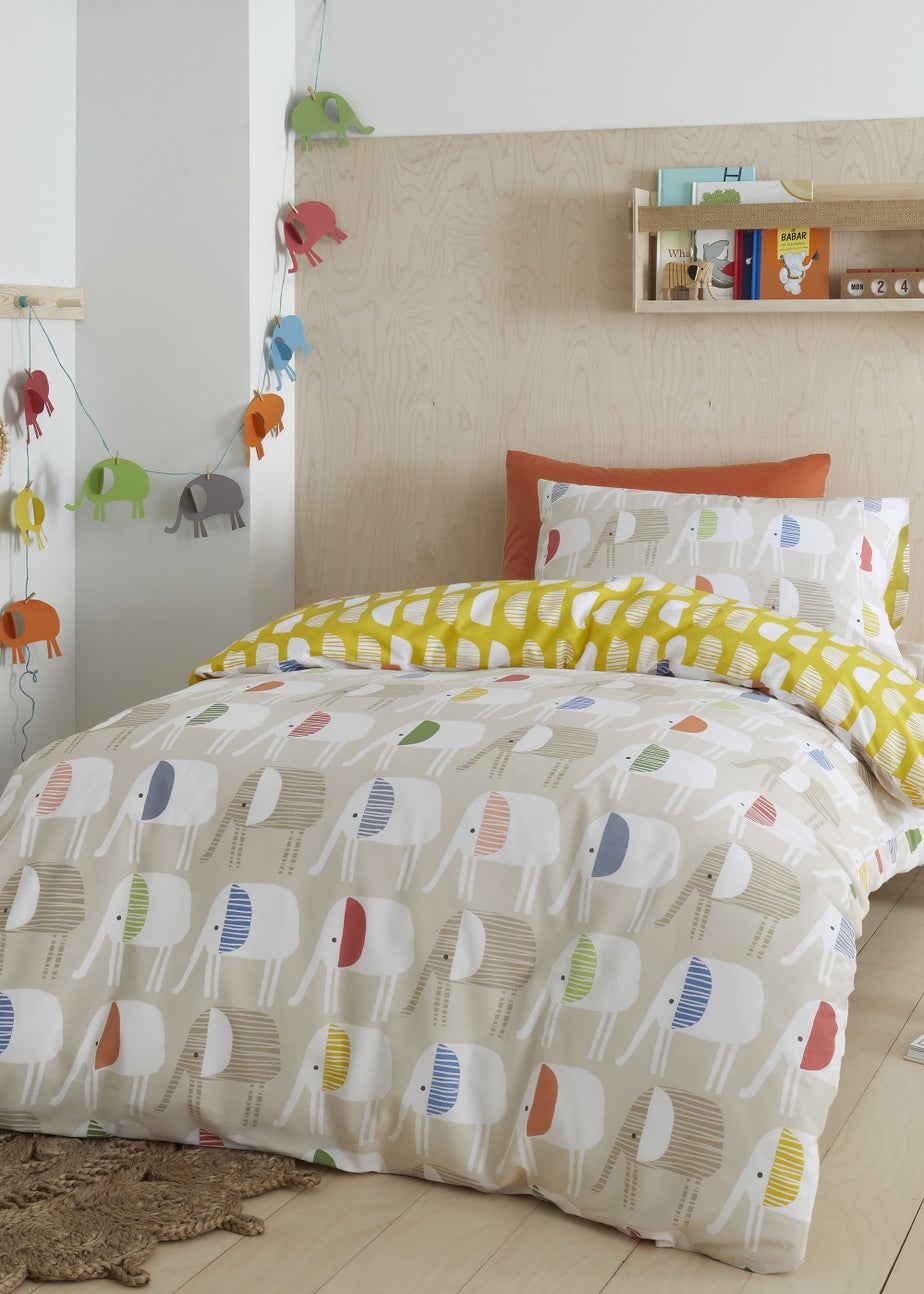 Pineapple Elephant Minbu Elephant Cotton Duvet Cover