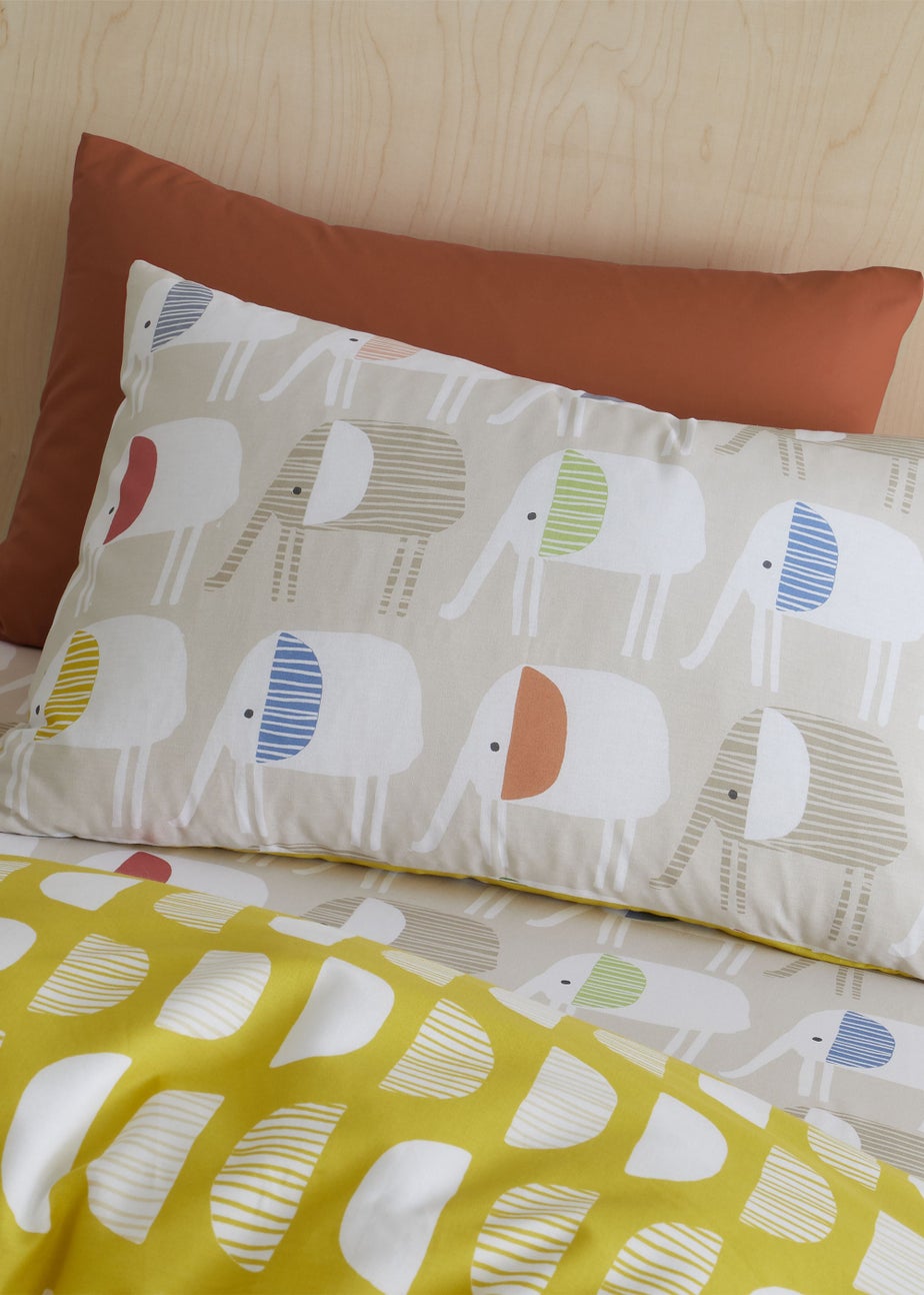 Pineapple Elephant Minbu Elephant Cotton Duvet Cover