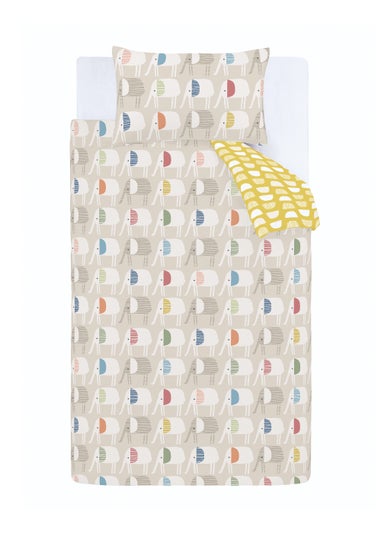 Pineapple Elephant Minbu Elephant Cotton Duvet Cover