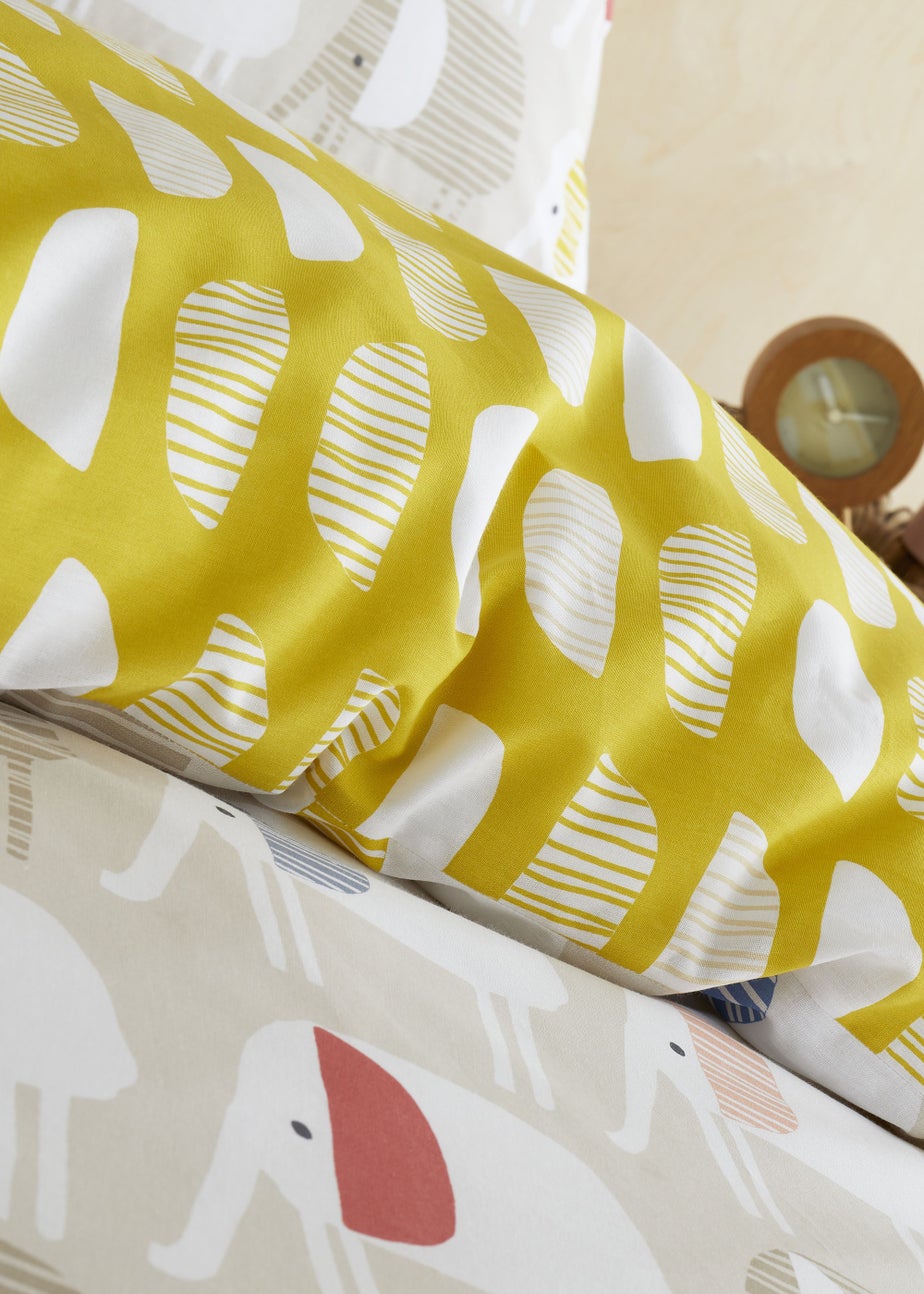 Pineapple Elephant Minbu Elephant Cotton Duvet Cover