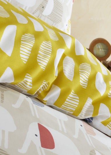 Pineapple Elephant Minbu Elephant Cotton Duvet Cover