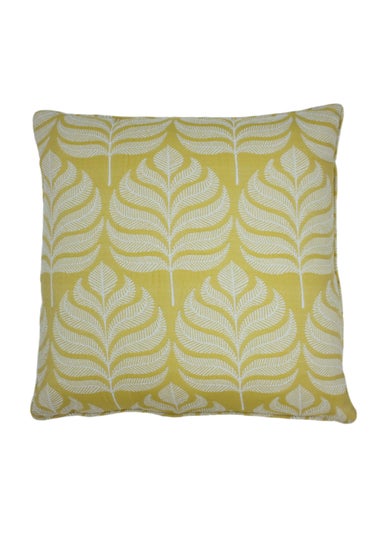 Paoletti Botanical Jacquard Cushion (45cm x 45cm x 8cm)