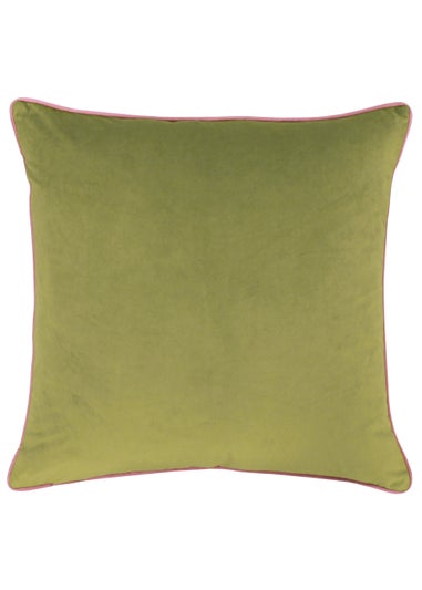 Evans Lichfield Jungle Leopard Velvet Cushion (43cm x 43cm x 8cm)