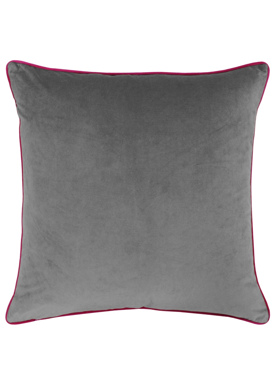 Evans Lichfield Jungle Monkey Velvet Cushion (43cm x 43cm x 8cm)