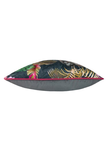 Evans Lichfield Jungle Monkey Velvet Cushion (43cm x 43cm x 8cm)