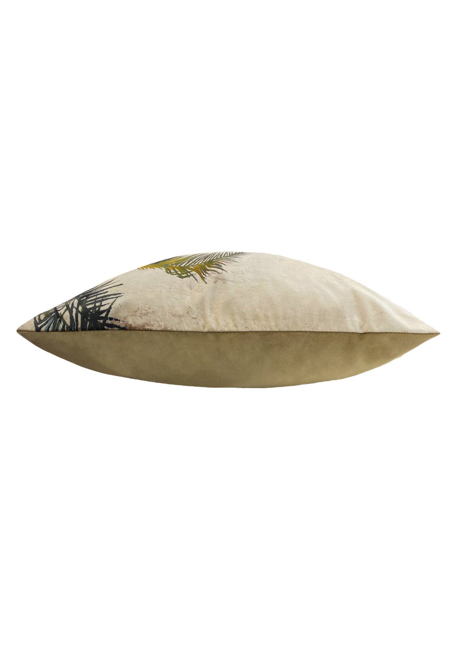 Evans Lichfield Jungle Scene Velvet Cushion (43cm x 43cm x 8cm)