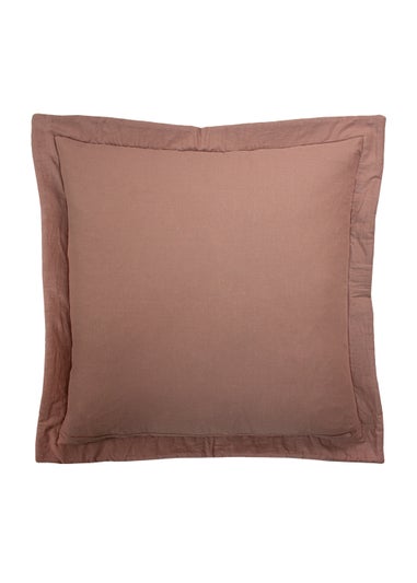 Paoletti Palmeria Quilted Velvet Cushion (60cm x 60cm x 8cm)
