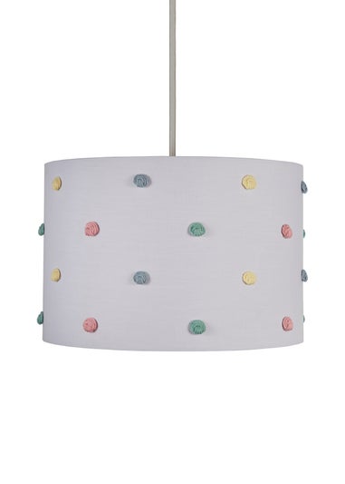 Glow Pom Pom White Shade (20cm x 30cm)