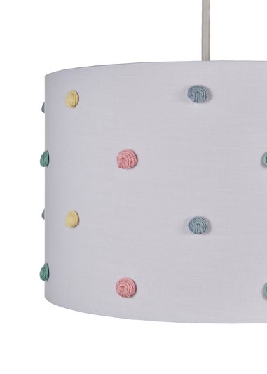 Glow Pom Pom White Shade (20cm x 30cm)