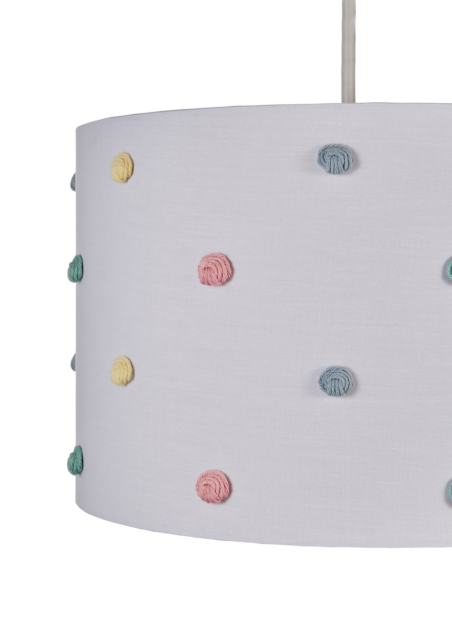 Glow Pom Pom White Shade (20cm x 30cm)