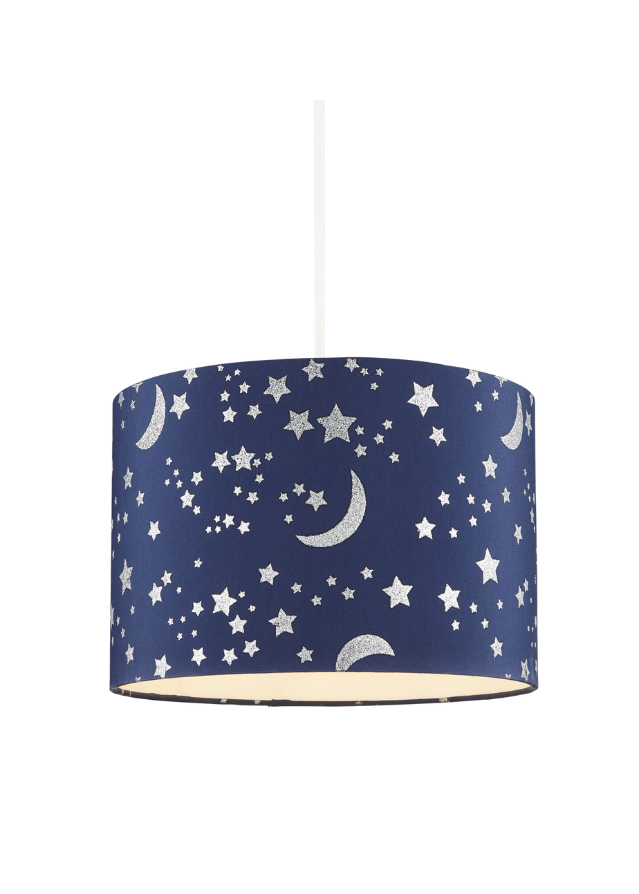 Glow Moon & Stars Blue Shade (20cm x 30cm)