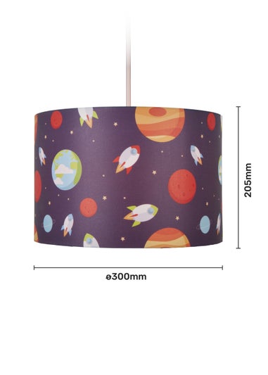 Glow Outer Space Light Shade (20cm x 30cm)