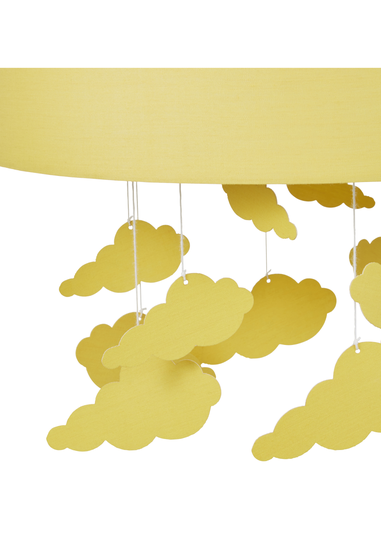 Glow Clouds Ochre Mobile Shade (36cm x 30cm)