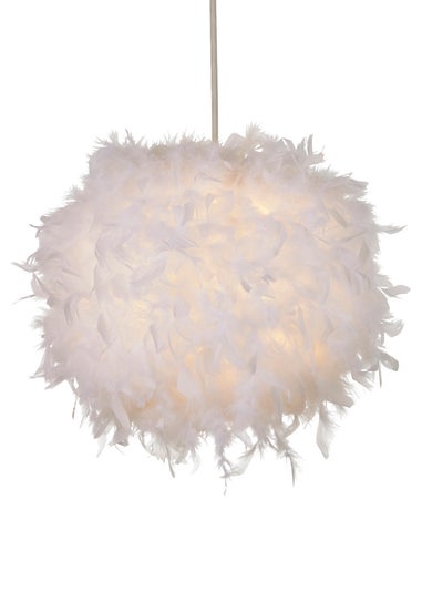 Glow Feather Shade White (30cm x 40cm)