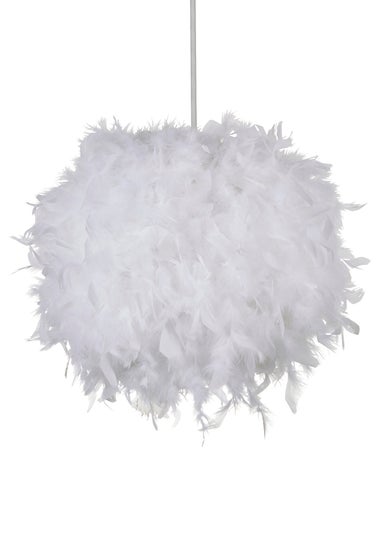 Glow Feather Shade White (30cm x 40cm)