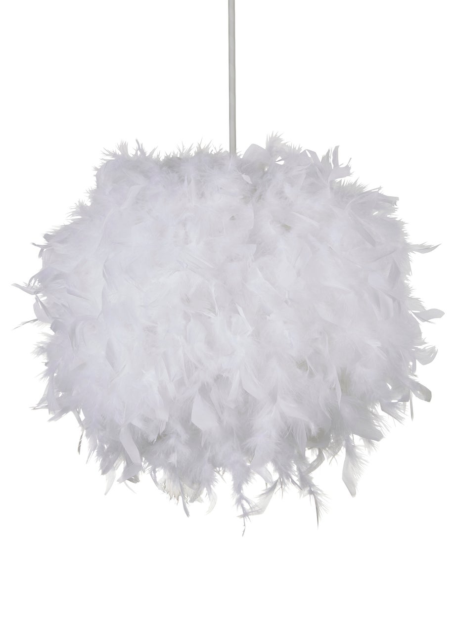 Glow Feather Shade White (30cm x 40cm)