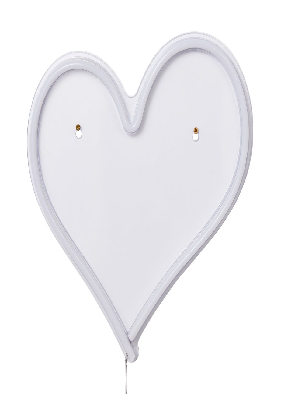 Glow Heart Neon Wall Light (35cm x 32cm)