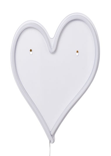 Glow Heart Neon Wall Light (35cm x 32cm)