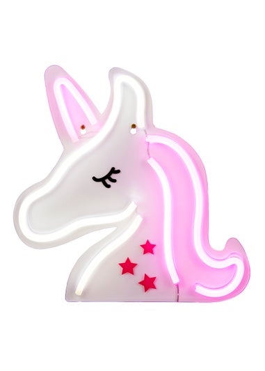 Glow Unicorn Neon Wall Light (33cm x 32cm)