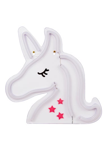 Glow Unicorn Neon Wall Light (33cm x 32cm)