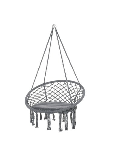 Outsunny Hanging Garden Hammock Chair with cotton