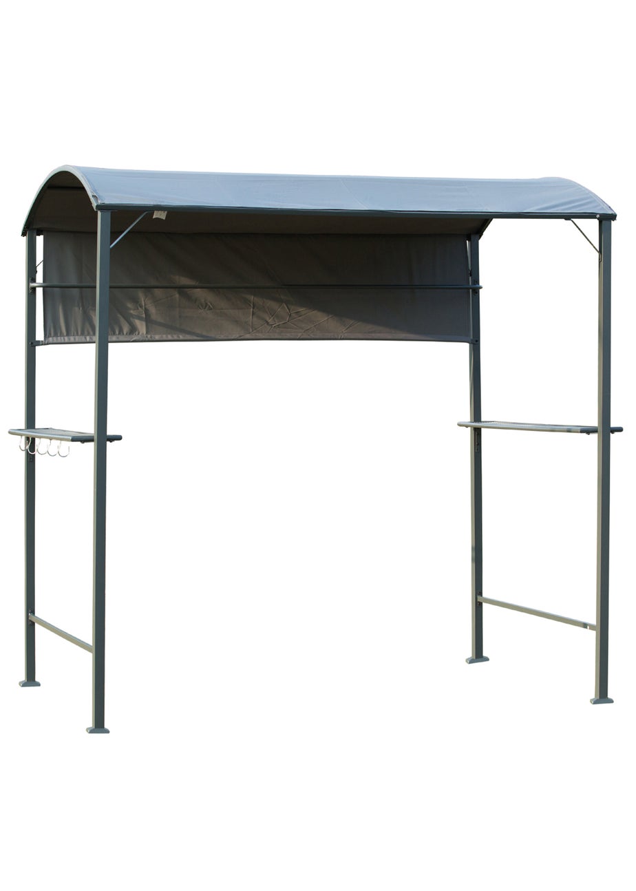 Outsunny Garden BBQ Grill Gazebo (216cm x 138cm x 218cm)