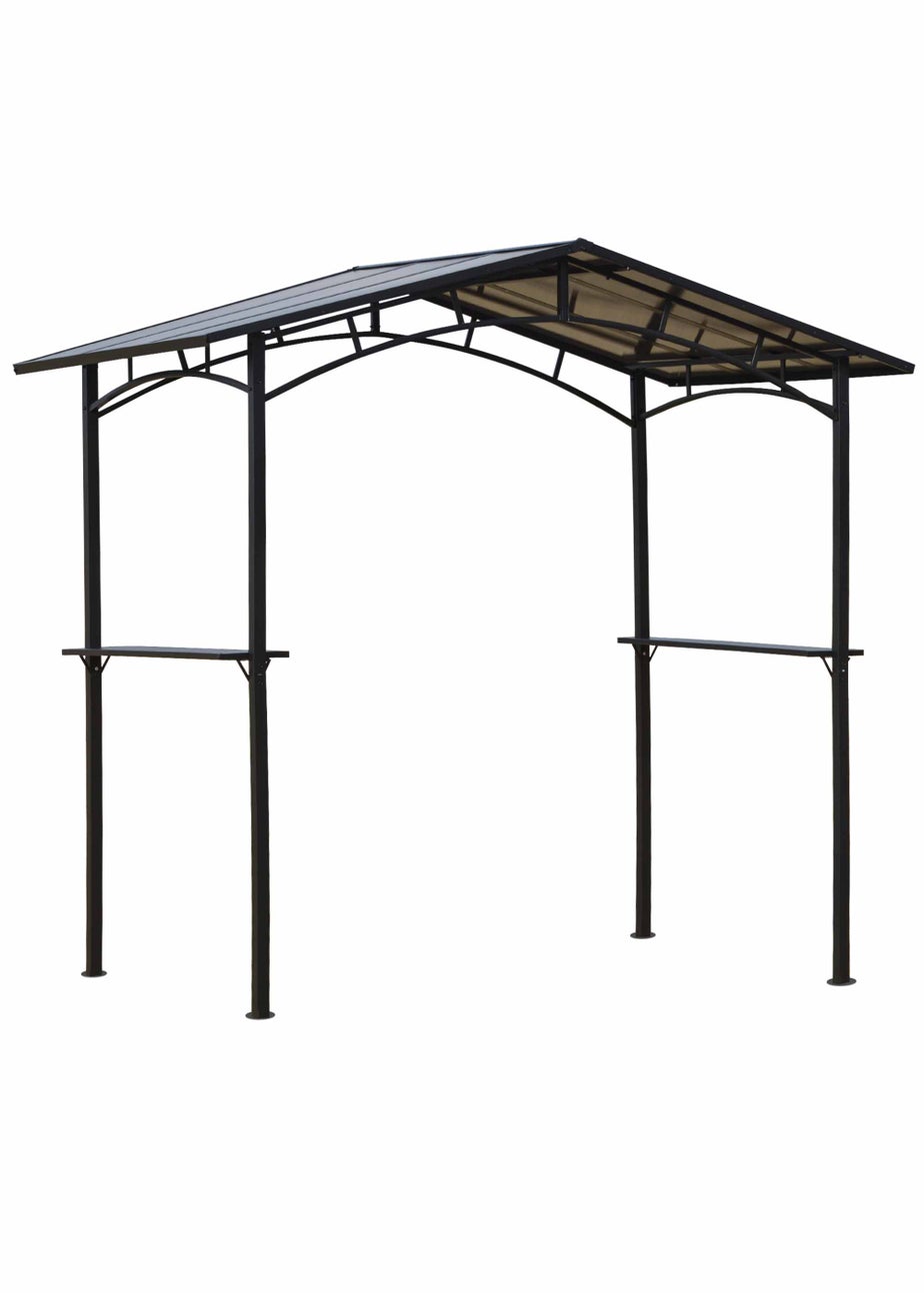 Outsunny Garden BBQ Protective Gazebo (8ft x 5ft)