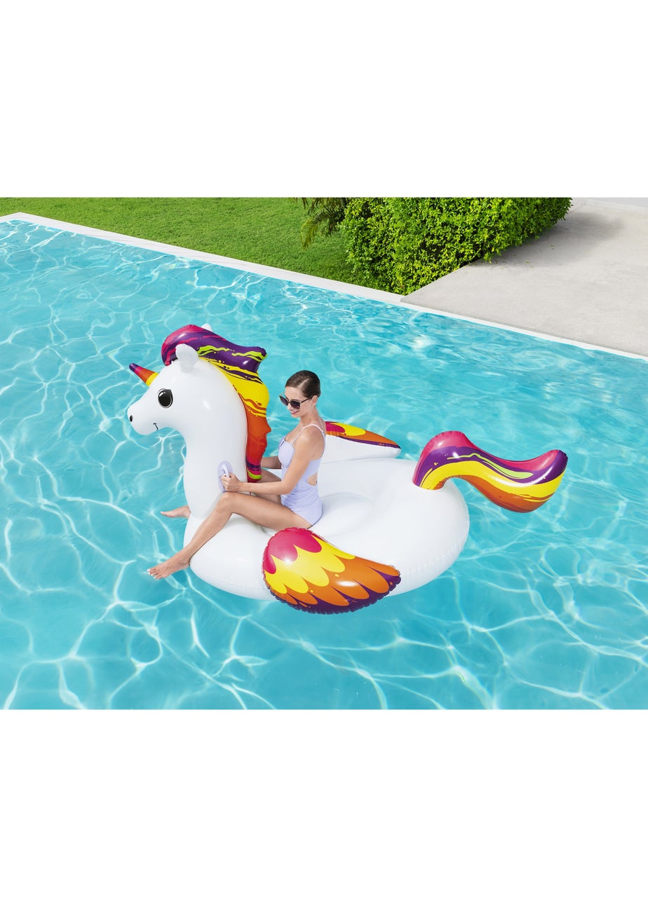 Bestway Supersized Unicorn Ride On (233cm x 156cm x 136.5cm)