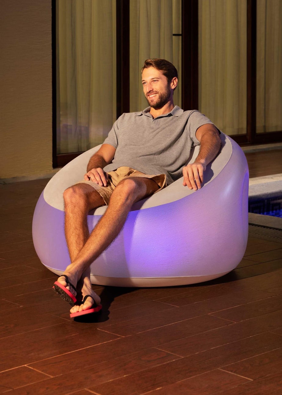 Bestway Inflatable A-Chair LED Air Chair