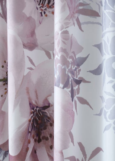 Catherine Lansfield Dramatic Floral Shower Curtain
