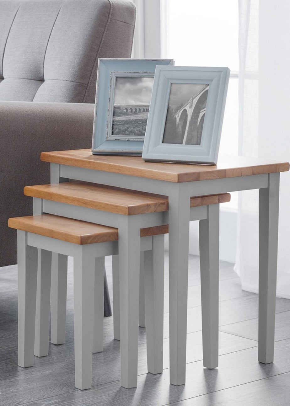 Julian Bowen Cleo Nest Of Tables 46 x 48 x 33 cm)