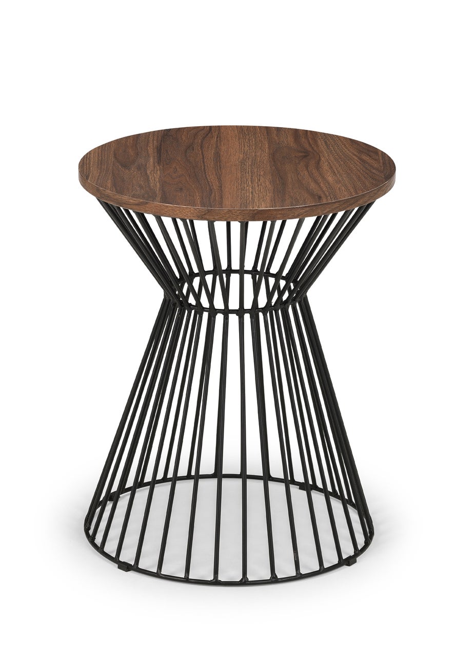 Julian Bowen Jersey Round Wire Lamp Table (50 x 40 x 40 cm)