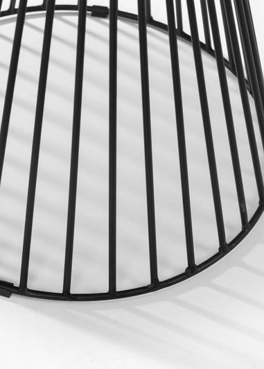 Julian Bowen Jersey Round Wire Lamp Table (50 x 40 x 40 cm)