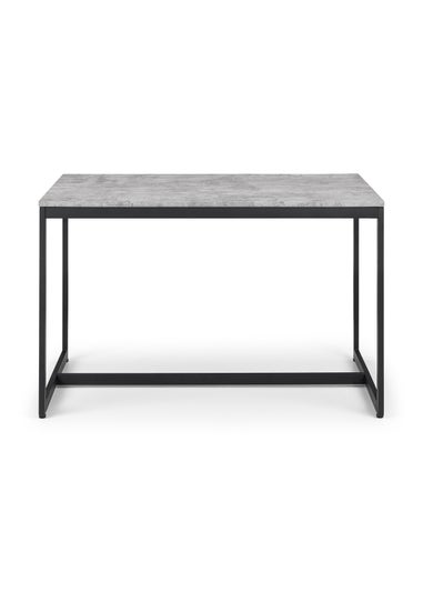 Julian Bowen Staten Concrete Dining Table (75 x 120 x 80 cm)