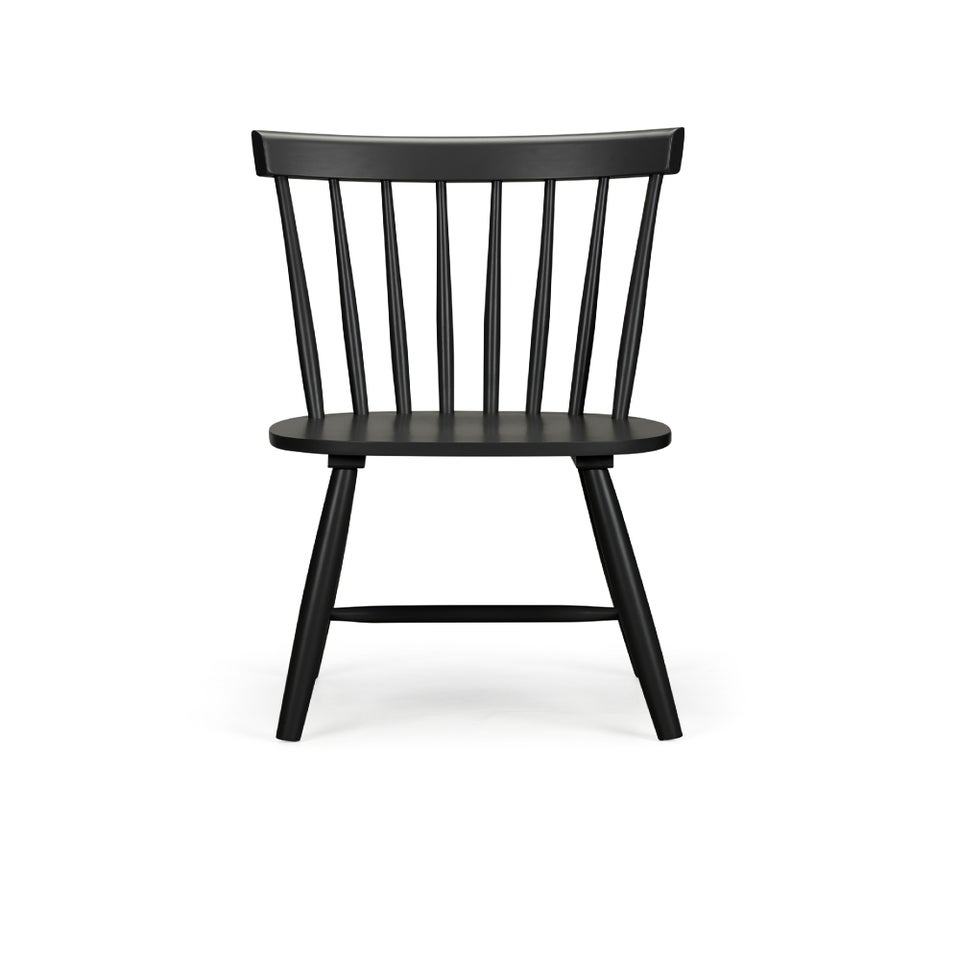 Julian Bowen Set Of 4 Torino Chairs Black  (90 x 52 x 49 cm)