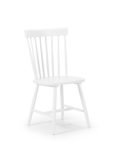 Julian Bowen Set Of 4 Torino Chairs White (90 x 52 x 49 cm)