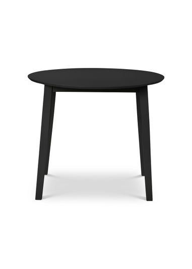 Julian Bowen Coast Dropleaf Table Black  (75 x 90 x 90 cm)