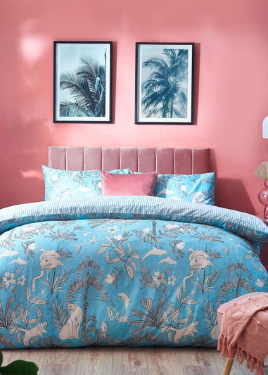 furn. Colony Palm Botanical Duvet Cover Set