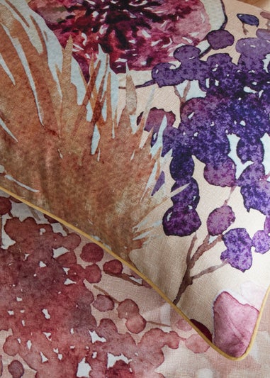 Paoletti Saffa Floral 100% Cotton Duvet Cover