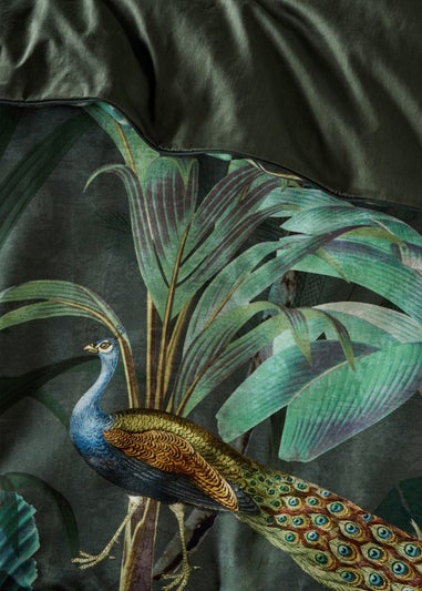 Paoletti Siona Tropical 100% Cotton Duvet Cover