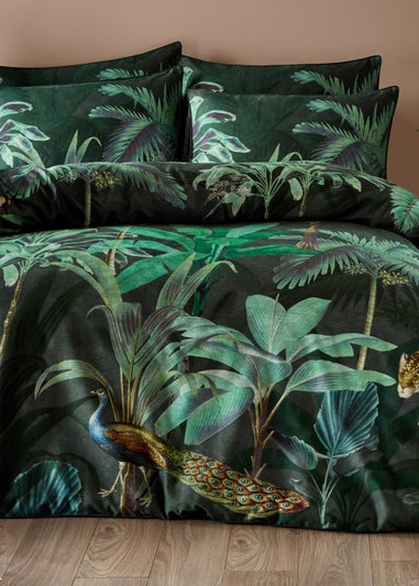 Paoletti Siona Tropical 100% Cotton Duvet Cover