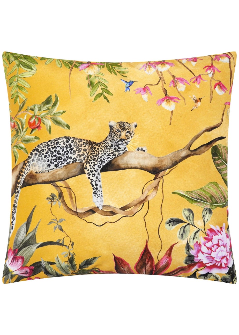 Evans Lichfield Leopard Outdoor Filled Cushion (43cm x 43cm x 8cm)